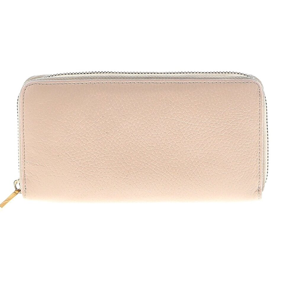 Cuyana Cream Leather Wallet